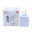 شاحن موبايل شاومي 120واط Xiaomi - 120w Charger Power Adapter &Type-c Data Cable