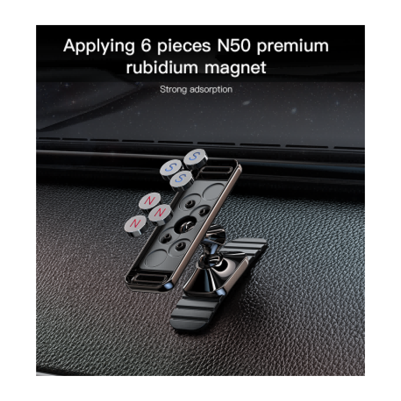 Yesido C150 Dashboard Magnetic Cellphone Mount Universal 360 Degree Adjustable Mobile Car Phone Holder