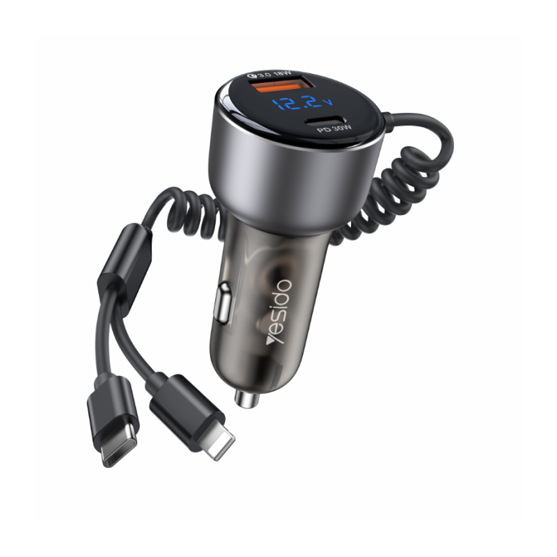 Yesido Y58 60W Fast Charging Car Charger