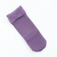 جوارب شتوية للأطفال (2 زوجين) لون بنفسجي