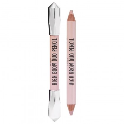 Benefit High Brow Duo Pencil - Linen Pink/Soft Gold (Light) 2x1.4g Ounce - قلم تحديد الحواجب هاي برو ديو من بينيفت لون وردي كتان/ذهبي ناعم