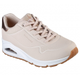 Skechers Women's Uno - Shimmer Away Shoes - حذاء سكيتشرز أونو - شيمر اويه للنساء لون بيج