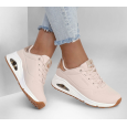 Skechers Women's Uno - Shimmer Away Shoes - حذاء سكيتشرز أونو - شيمر اويه للنساء لون بيج
