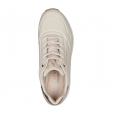 Skechers Women's Uno - Shimmer Away Shoes - حذاء سكيتشرز أونو - شيمر اويه للنساء لون بيج