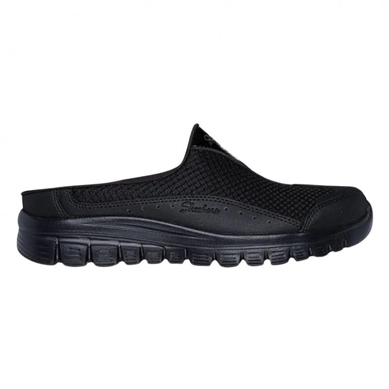 Skechers Women's Active Graceful Slide - حذاء سكيتشرز اكتيف جريسفل للنساء لون أسود