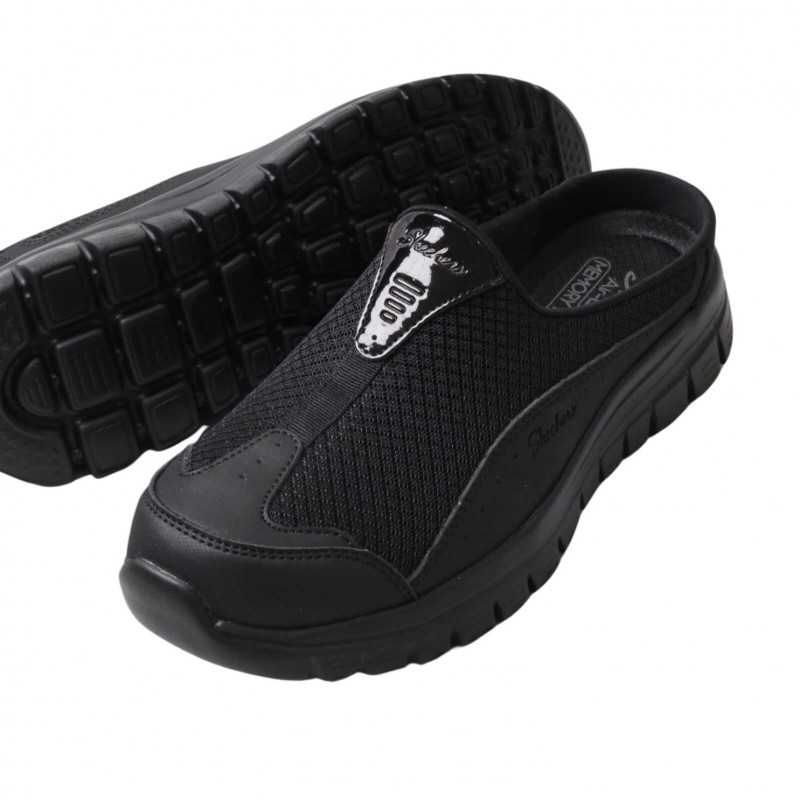 Skechers Women's Active Graceful Slide - حذاء سكيتشرز اكتيف جريسفل للنساء لون أسود