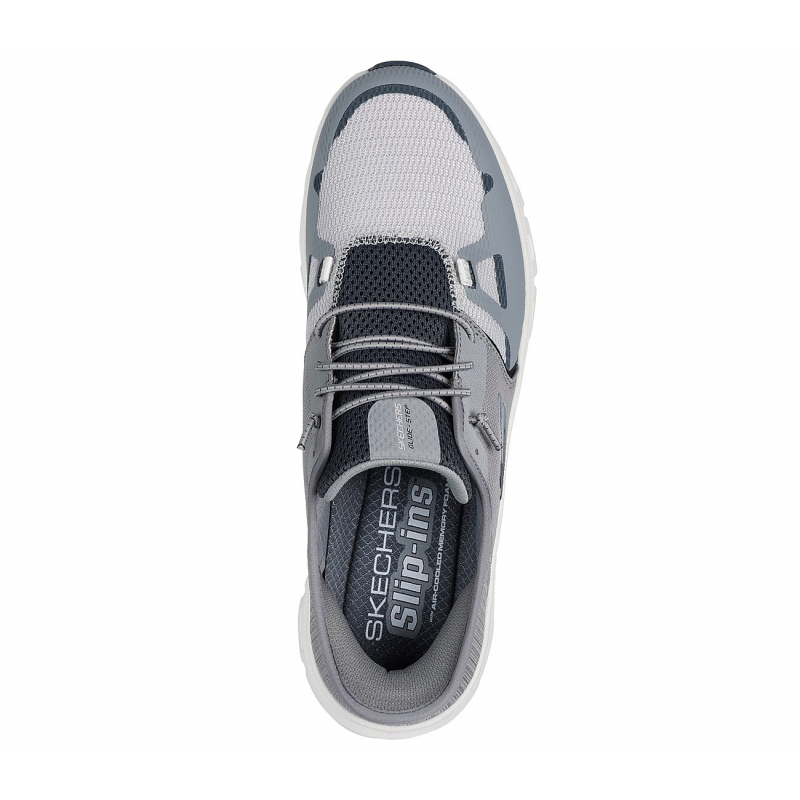 Skechers Men's Slip-ins: Glide-Step Pro Shoes - حذاء سكيتشرز سليب انس: جلايد ستيب برو للرجال لون رمادي