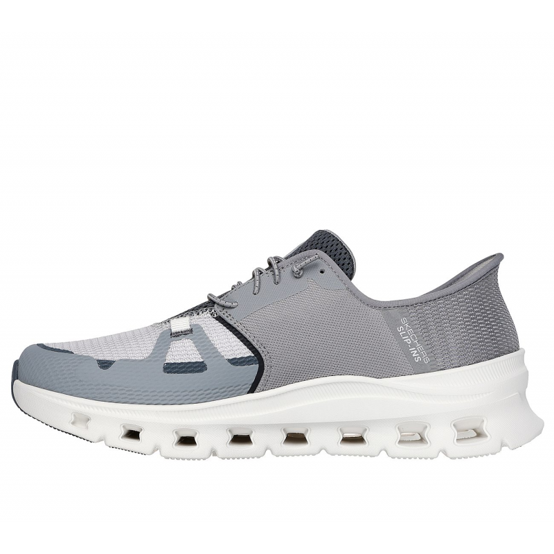 Skechers Men's Slip-ins: Glide-Step Pro Shoes - حذاء سكيتشرز سليب انس: جلايد ستيب برو للرجال لون رمادي