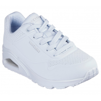 Skechers Women's Uno - Stand On Air Shoes -حذاء سكيتشرز أونو ستاند اون اير للنساء لون أبيض