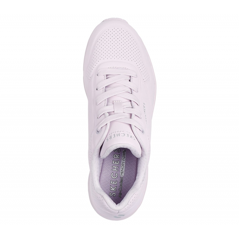 Skechers Women's Uno - Stand On Air Shoes -حذاء سكيتشرز أونو ستاند اون اير للنساء لون زهري فاتح