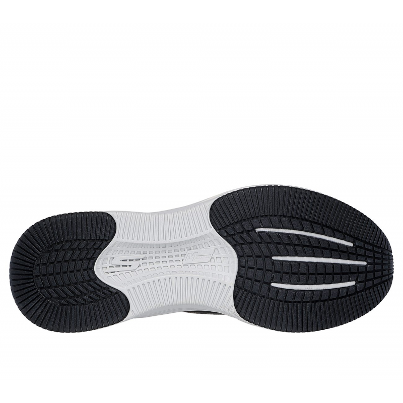 Skechers Men's GOrun Elevate 2.0 - Jetsweep Shoes - حذاء سكيتشرز جو رن ايليفيت 2.0- جت سويب للرجال لون أسود ورمادي