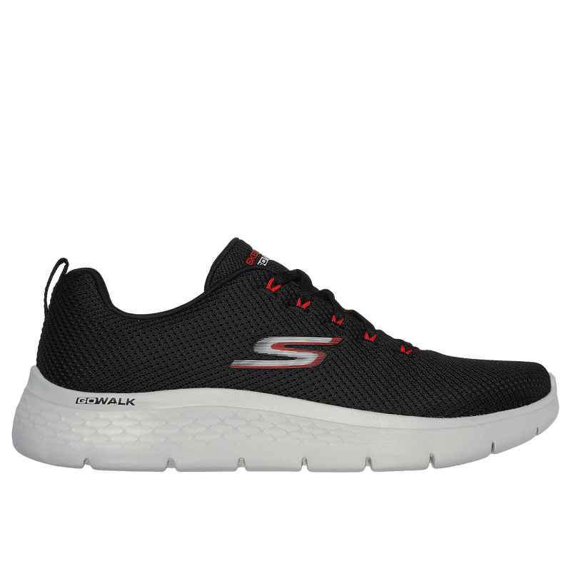 Skechers Men's GO WALK Flex - Vespid Shoes - حذاء سكيتشرز جو ووك فليكس- فيسبيد للرجال لون أسود ونعل أبيض
