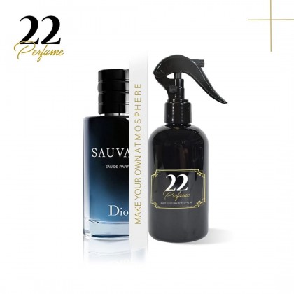 معطر بخاخ 250 مل للجو والفراش برائحة سوفاج من 22 بيرفيوم