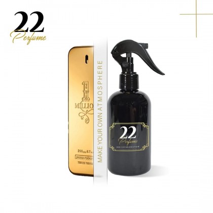معطر بخاخ 250 مل للجو والفراش برائحة ون مليون من 22 بيرفيوم