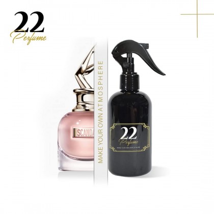 معطر بخاخ 250 مل للجو والفراش برائحة سكاندل من 22 بيرفيوم