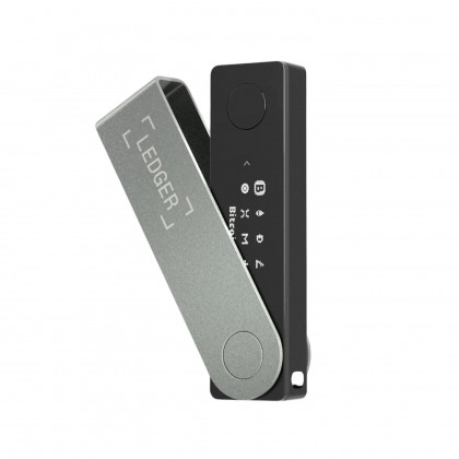 محفظة نانو اكس للعملات الرقمية من ليدجر لون اسود -ledger nano x