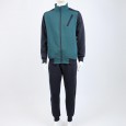 طقم تريننج جاكيت + بنطلون قماش مجكر خريفي ربيعي