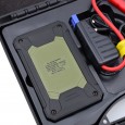 transport vehicle car starter booster with backup battery 7200M black-بطارية ومشغل السيارة وبطارية احتياطية 7200 م