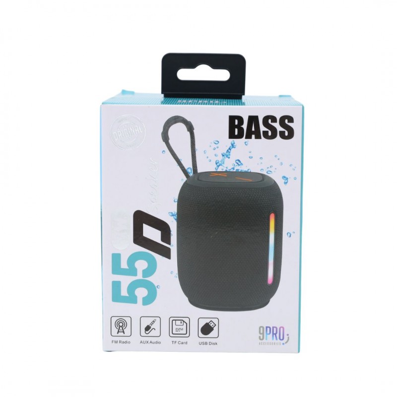 9Pro BT Speaker 55D Black