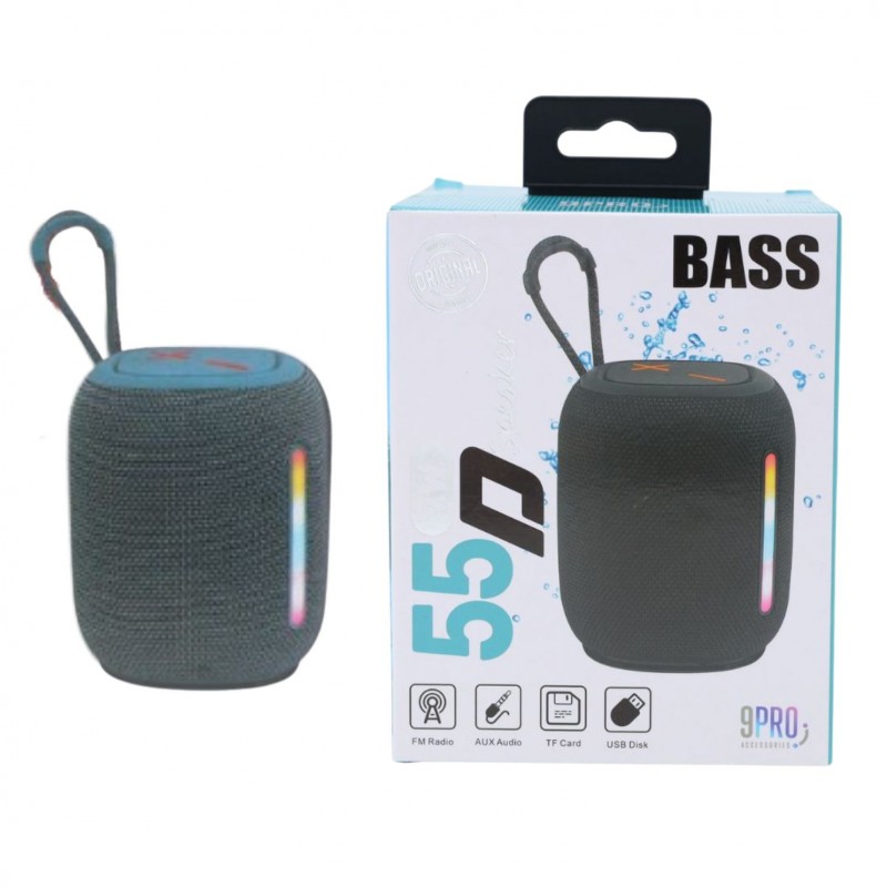 9Pro BT Speaker 55D Blue