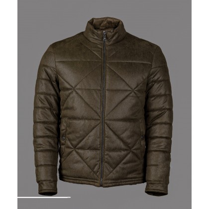 سترة رجالية مبطنة ثقيلة لون جيشي