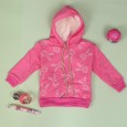 هودي فوتر للأطفال لون فوشي