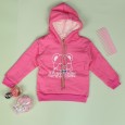 هودي فوتر للأطفال لون فوشي