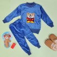 بجامة (قطعتين) للأطفال لون أزرق