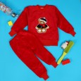 بجامة (قطعتين) للأطفال لون احمر