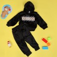 بجامة (قطعتين) للأطفال لون أسود