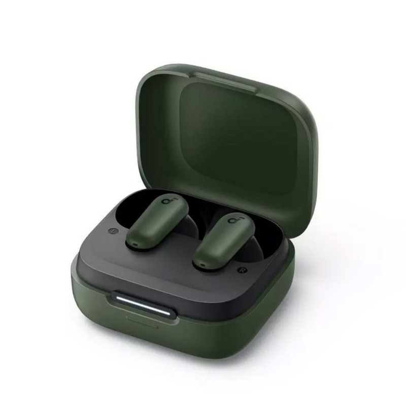 soundcore by ANKER R50i NC Auto Noise Cancelling Hands-Free Viewing Wireless Earbuds ( Army Green )