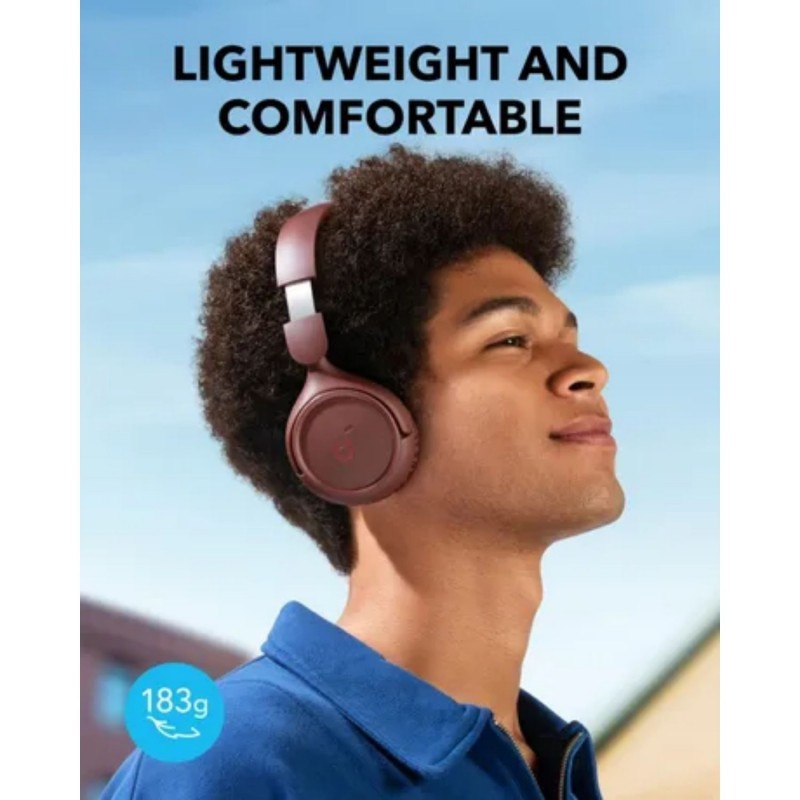 soundcore by ANKER Soundcore H30i Wireless On-Ear Headphones ( Maroon )