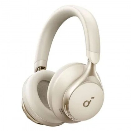 soundcore by ANKER Space One Noise Cancelling CROWED Noise Down Wireless Headphone ( Beige )