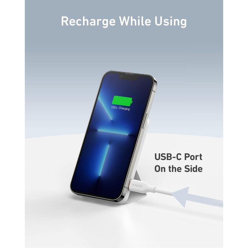 ANKER Charge Wire-Free Anywhere Anytime MagGo 5000mAh 7.5W Power Bank