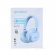 soundcore by ANKER Space One Noise Cancelling CROWED Noise Down Wireless Headphone ( Sky Blue )