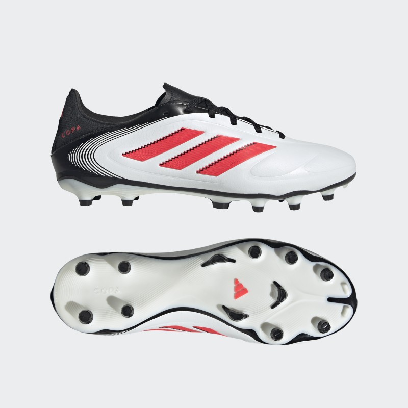 adidas Unisex' Copa Pure 3 League Firm/Multi-Ground Cleats - White