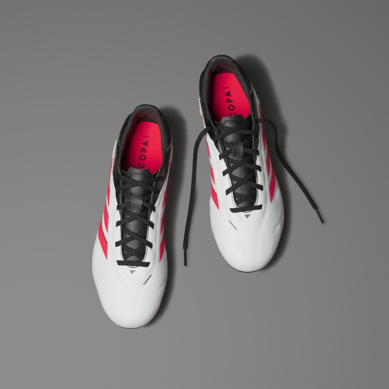 adidas Unisex' Copa Pure 3 League Firm/Multi-Ground Cleats - White