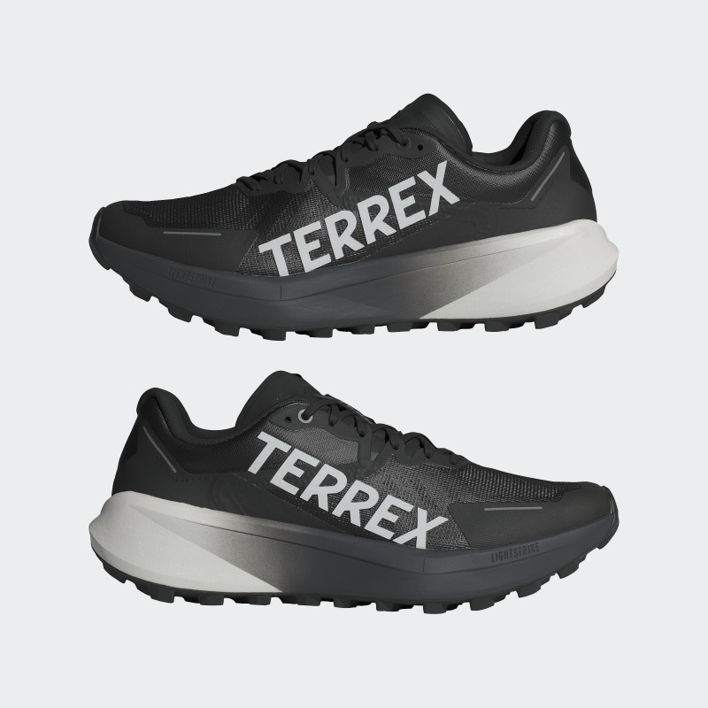 adidas Mens' Terrex Agravic 3 Trail Running Shoes - Black