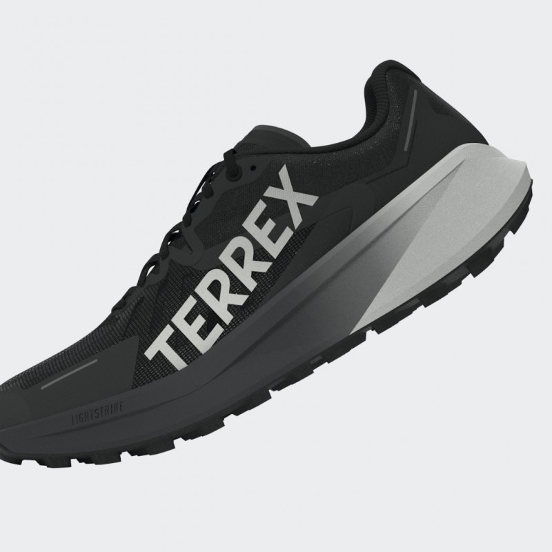 adidas Mens' Terrex Agravic 3 Trail Running Shoes - Black