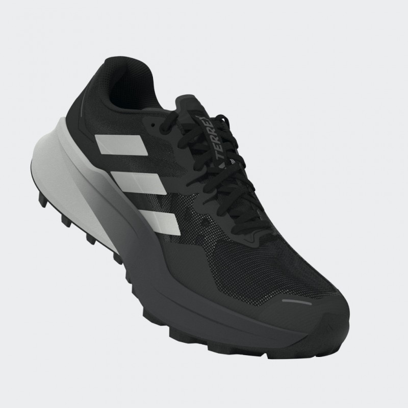 adidas Mens' Terrex Agravic 3 Trail Running Shoes - Black