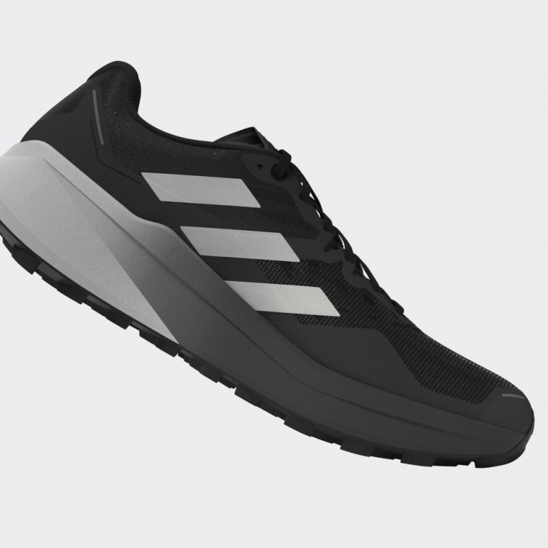 adidas Mens' Terrex Agravic 3 Trail Running Shoes - Black