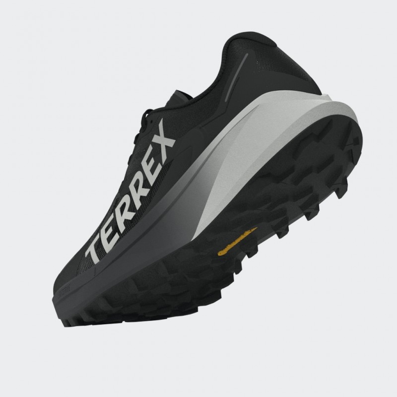 adidas Mens' Terrex Agravic 3 Trail Running Shoes - Black