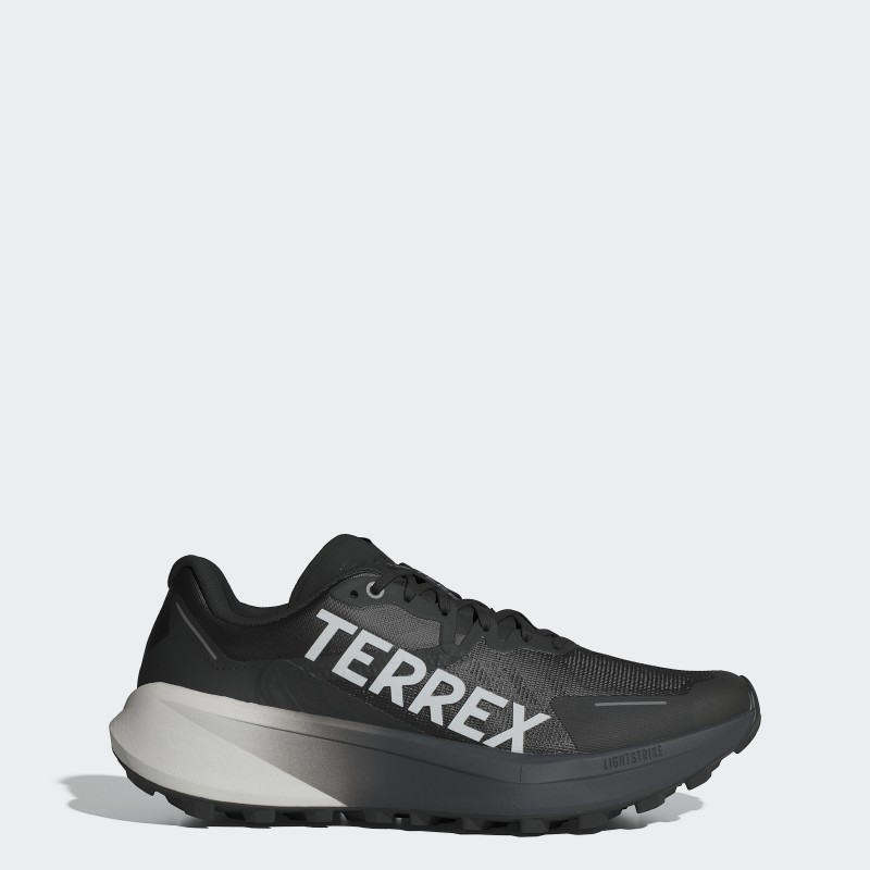 adidas Mens' Terrex Agravic 3 Trail Running Shoes - Black