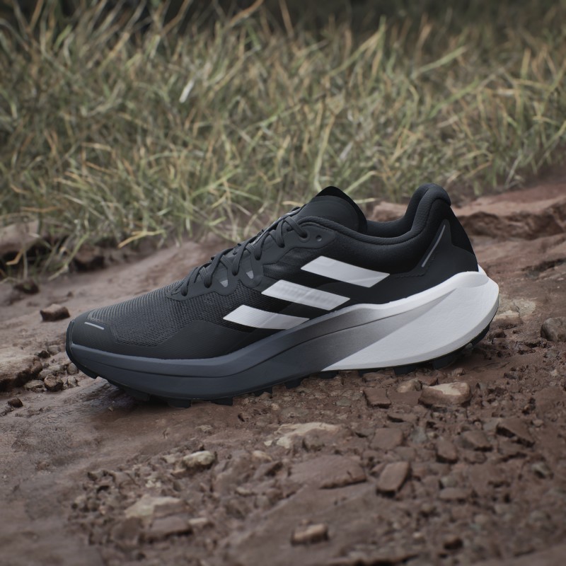 adidas Mens' Terrex Agravic 3 Trail Running Shoes - Black