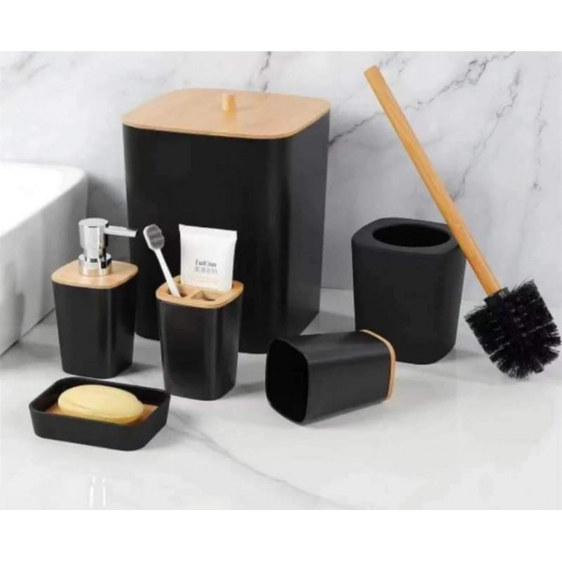 طقم اكسسوارات حمام 6 قطع 