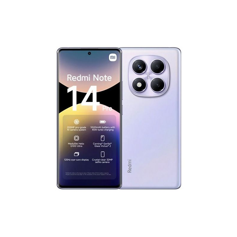Xiaomi Redmi Note 14 Pro 4G 12/512GB كفالة سنة