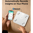 eufy by Anker Smart Scale A1 Compact Digital Scale with Bluetooth with 12 Measurements