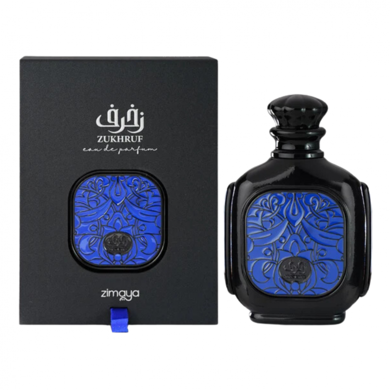 Zukhruf Black EDP By Zimaya For Unisex 100ml- عطر زخرف أسود من زيميا للجنسين سعة 100 مل
