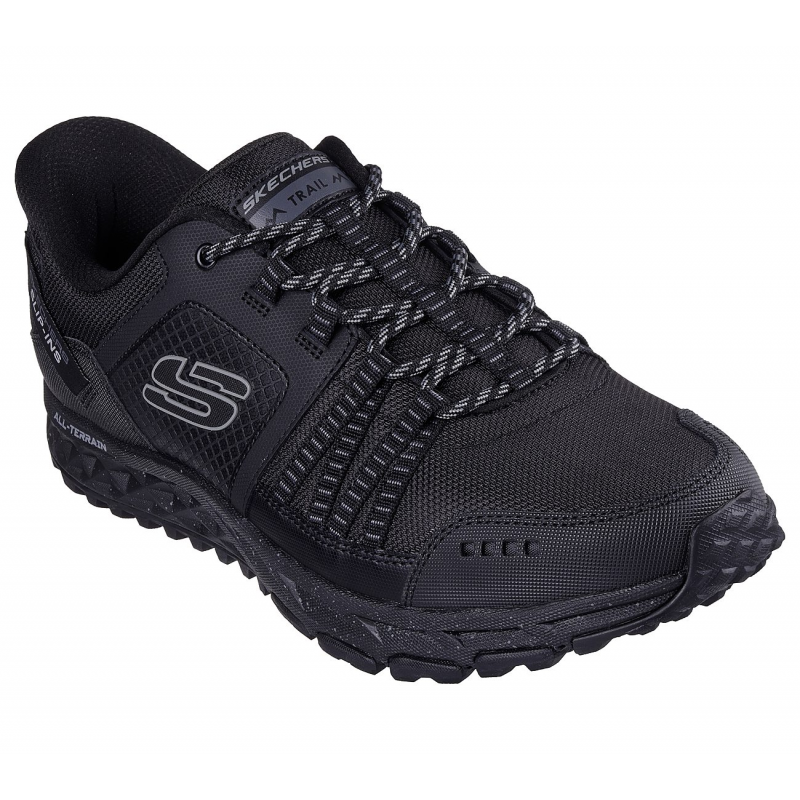 Skechers Men's Escape Plan - Stunt Plan Shoes - حذاء سكيتشرز اسكيب بلان للرجال لون اسود