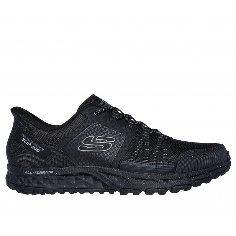 Skechers Men's Escape Plan - Stunt Plan Shoes - حذاء سكيتشرز اسكيب بلان للرجال لون اسود
